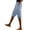 Light Blue#Linen Cargo Capris for Women, variant on aohooy Linen Cargo Capris for Women Knee Length Capri Pants with Pockets Elastic Waisted Summer Work Outdoor Hiking Cropped Pant Black,M