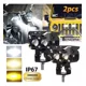 thumbnail image 2 of Faros De Lupa Luz Auxiliares Leds Doble Color P/ Auto Moto, 2 of 8