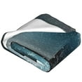 thumbnail image 4 of Bingfone Winter Rabbit Print Flannel Fleece Blanket Throw Blanket For Bed,Sofa,Couch,Travel,Camping(80"X60"), 4 of 9
