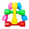 thumbnail image 3 of 2pcs Set Plastic Dumbbell Bone Shape Children Exercise Fitness Sport Toy V0D6, 3 of 6