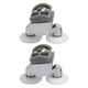 thumbnail image 5 of Rueda para puerta de ducha, puerta de ducha doble de 23 mm, polea para puerta de ducha, herrajes para puerta, rendimiento de primer nivel, 5 of 8