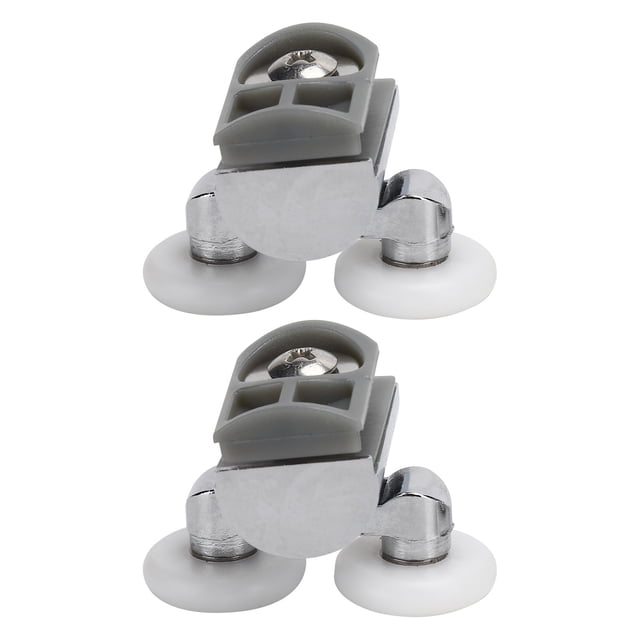 Herrajes para puertas, puerta de ducha doble de 23 mm, ruedas para puertas de ducha, rodillos para puertas de ducha, diseño de última generación