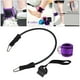 thumbnail image 3 of Juego de bandas de resistencia, tubo de fitness, correa elástica para tobillo, anclaje elástico para puerta para piernas y Púrpura, 3 of 9