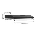 thumbnail image 2 of 30" Modern Rectangular Black Under Cabinet Range Hood 900 CFM, Dual Motor Stainless Steel Kitchen Vent, 2 of 13