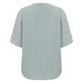 thumbnail image 5 of BODOAO Kimono Cardigans for Women Women's Chiffon Short Sleeve Open Front Cardigan Lightweight & Breathable Summer Cover Up for Casual & Wear Gn1 Xl, 5 of 7