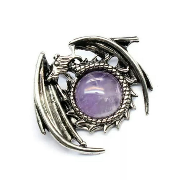 Natural Wing Dragon Bead Crystal Pendant Pterosaur Quartz Jewelry Reiki Healing