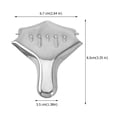thumbnail image 3 of Miangastore Fruit Juicer Clip Silver 2Pack 3.35X2.64X0.79In, 3 of 9