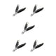 thumbnail image 1 of Guardurnaity Nail Art Nipper Nail Portable Travel Clipping Pies profesionales Nariz doblada Alicates Tijeras Negro Type2 NO2, 1 of 6