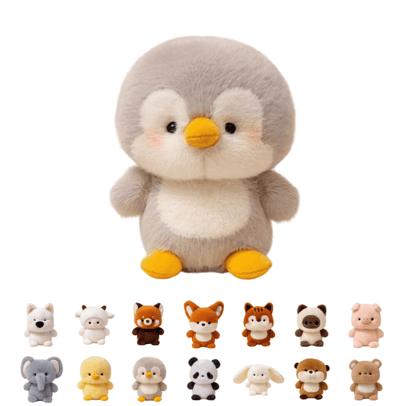 Mini Stuffed Animals 5.9in – Small Bedtime Stuffed Animal Plush Toys with Floppy Ears & Fluffy Tail, Cute Plushies Girl Toddler Toys, Birthday Valentine's Day Gifts for Kids Girl Friend C