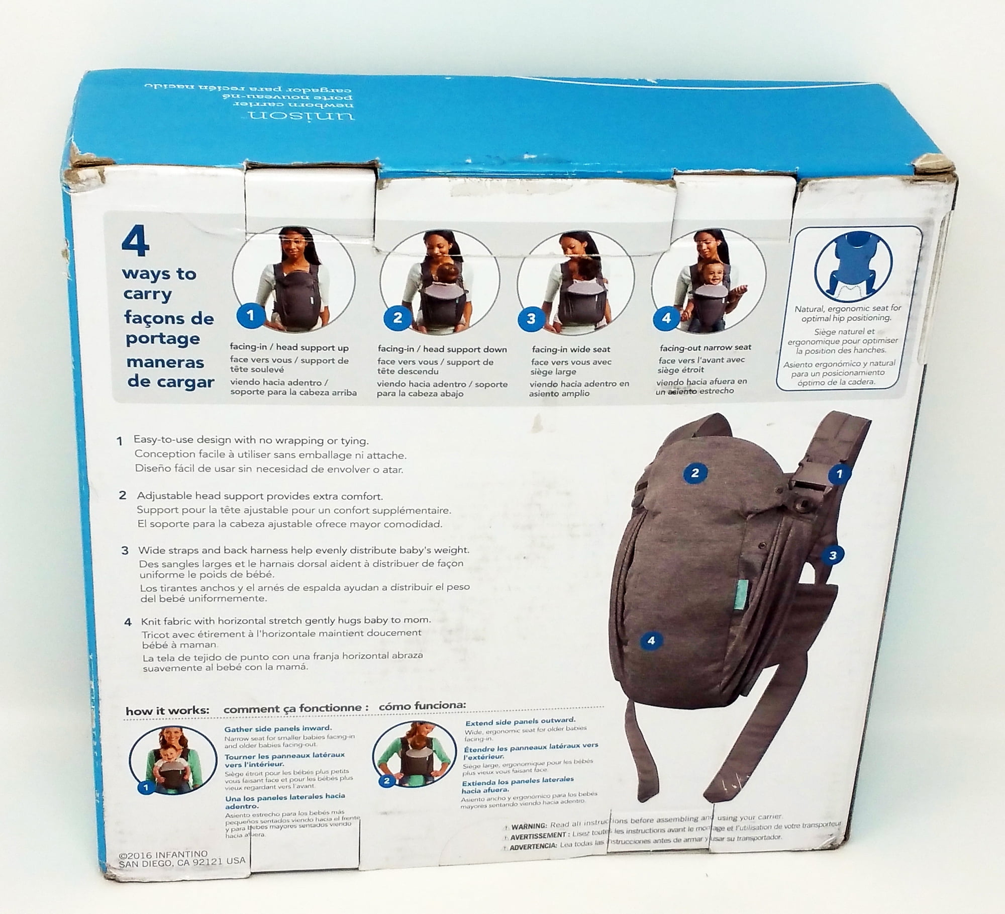 infantino unison carrier