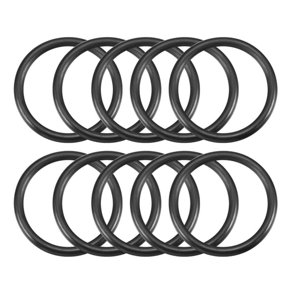 Unique Bargains 10 Pcs 34mm x 42mm x 4mm Caoutchouc Nitrile Flexible O Bagues Œillets Rondelles