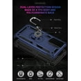 thumbnail image 5 of Military Grade Drop Impact for Samsung Galaxy A53 5G Case Galaxy A53 Case 360 Metal Rotating Ring Kickstand Holder Armor Heavy Duty Shockproof Case for Galaxy A53 5G Phone Case (Blue), 5 of 16