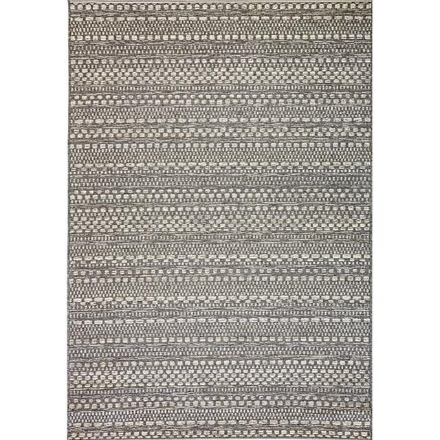 Dynamic Rugs BI6985703036 Tapis de Sol Contemporain Rectangle de 5 Pi 3 Po x 7 Pi 8570 - 3036 Gris Clair