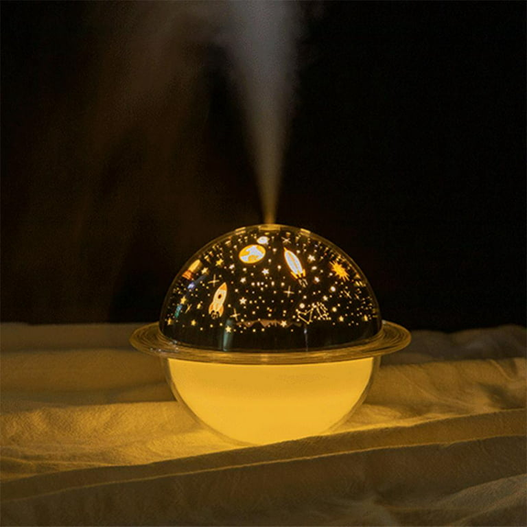 2 in 1 Moon Lamp Cool Mist Humidifiers Essential Oil Diffuser