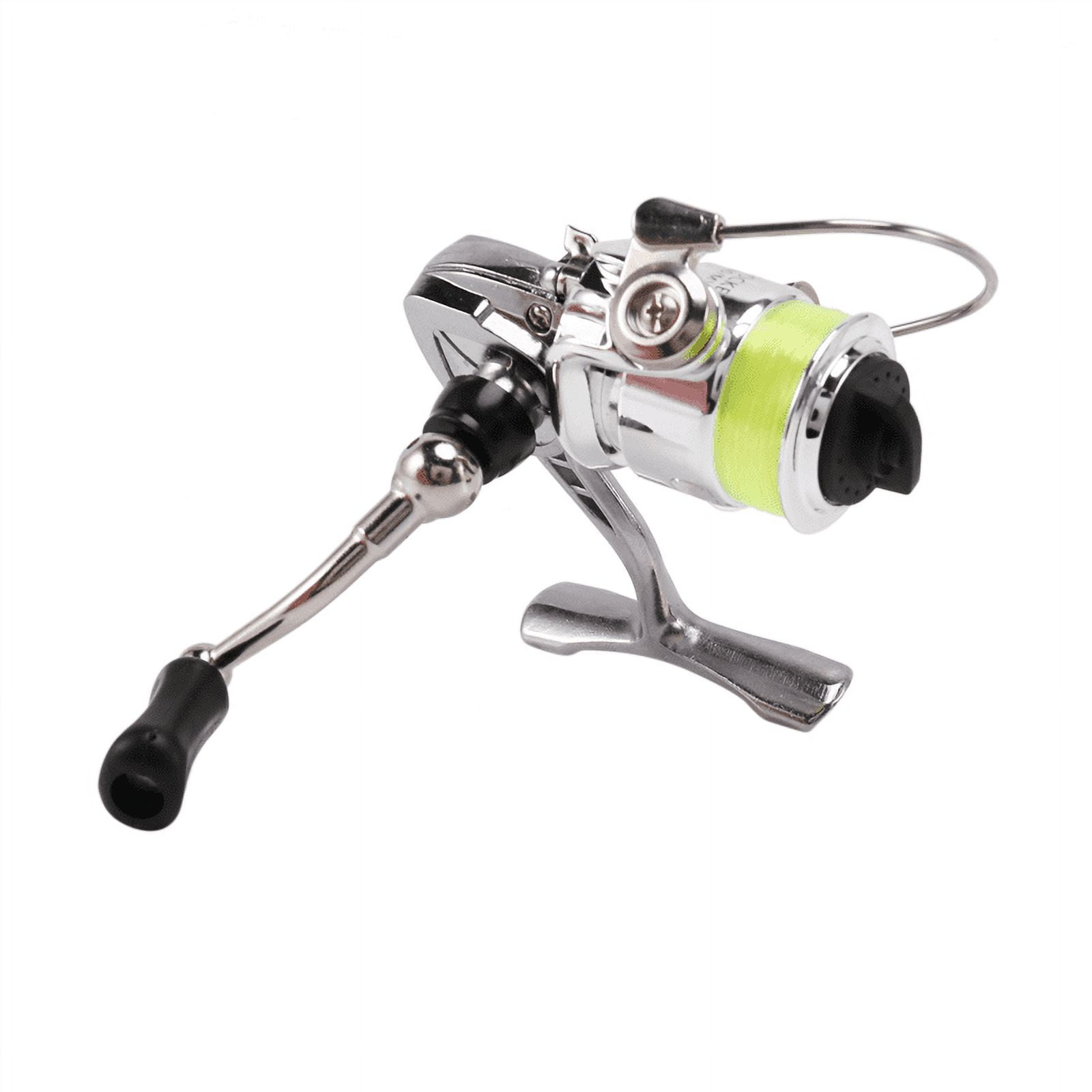 3X Mini 100 Pocket Fishing Reel Fishing Tackle Small Reel 4.3:1 Metal Wheel Pesca Small Reel