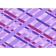 thumbnail image 1 of Ahgly Company Machine Washable Indoor Rectangle Transitional Pastel Purple Pink Area Rugs, 2' x 5', 1 of 7