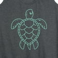 thumbnail image 3 of Instant Message - Nautical Sea Turtle - Women's Short Sleeve Graphic T-Shirt, 3 of 6