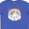 thumbnail image 4 of Inktastic 6th Birthday Unicorn Rainbow Girls Youth T-Shirt, 4 of 5
