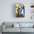 thumbnail image 2 of Trademark Fine Art "A Tower of Blue Horses, 1913" Canvas Art by Franz Marc, 2 of 5