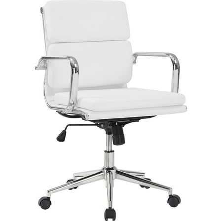 Coaster White Padded Office Chair Coaster White Padded Office Chair