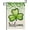Greener, variant on Shamrocks St Patricks Day Flag 28x40 Inch Double Sided St Patricks Day Garden Flag for Outdoor House St Pats Flag Yard Decoration