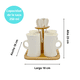thumbnail image 3 of Set de 4 tazas largas Good & Good con cuchara y base de bambú, 3 of 5