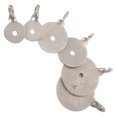 thumbnail image 4 of RENACLIPY 6Pcs Circular Reactive Targets for Outdoor Shooting Practice, 4 of 8