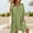 Mint Green, variant on HOMBOM Womens Cover Ups Swimsuit Coverup Side Split Bikini Long Sleeve Beach Kimono for Ladies