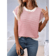 thumbnail image 5 of Suéter Casual de Rayas con Mangas y Bloques de Color Rojo, XL, 5 of 10