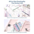 thumbnail image 6 of Four Candies Mechanical Pencils 0.7mm, with HB & 2B Lead Refills 0.7, Pastel Eraser Set & Eraser Refills, 16-Count Pack with Case, Cute Aesthetic Supplies for Writing, Drawing, 6 of 8