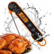 Jill Deaaa Digital Instant Read Meat Thermometer with Backlight, Magnet, and Hold Function