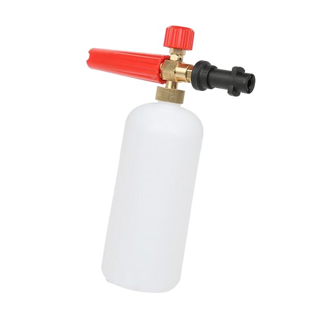 Lanza de Espuma para Coche, ra a Presión, de Botella de Jabón de Nieve para Botella K2 Y K3 -1L, Presión: 2000-5000PSI Macarena Car Snow Foam Lance