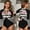 Black and White Stripes, variant on Plus Size Women Two Piece Surfing Swimsuit Wetsuit Long Sleeve Swimwear Swimsuit Beachwear Swimming Costumes Diving Bathing Suit Push Up Padded Bra Tummy Control - L US(12-14)