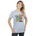 thumbnail image 2 of DC Comics T-Shirt Boyfriend en Coton pour Femmes Teen Titans Go Robin Montage, 2 of 3