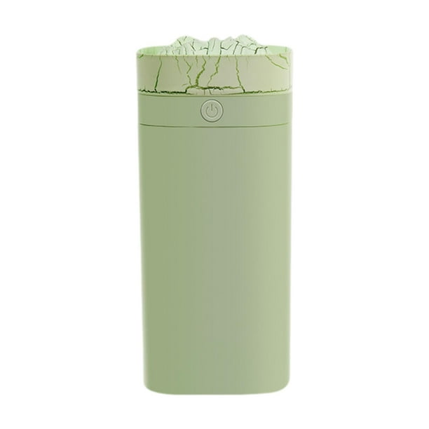 Humidificador para dormitorio, fácil de añadir agua para sala de estar, guardería, mesita de noche Verde