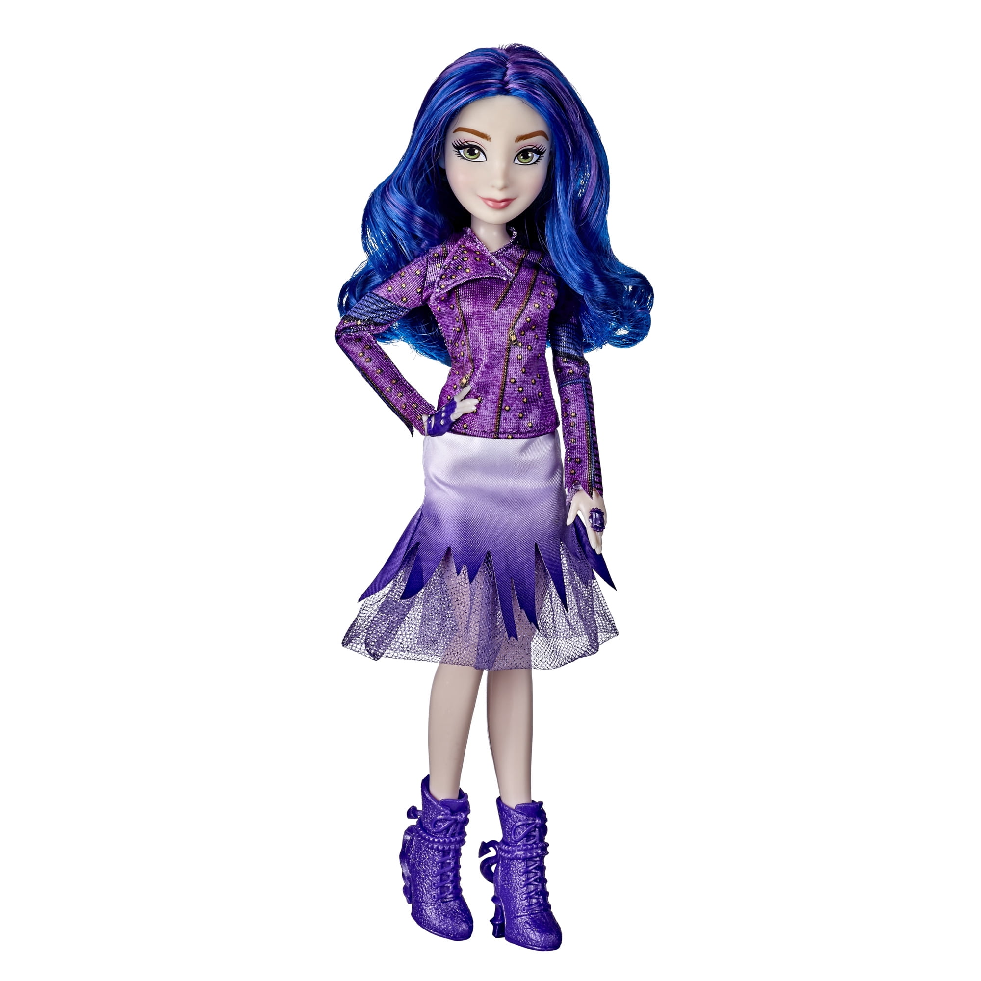 Disney Descendants Reception Dress Mal Fashion Doll, Includes ...