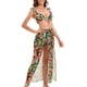 thumbnail image 4 of Traje de baño dividido de tres piezas con estampado Sexy para mujer a la moda, conjunto de Bikini Sexy con almohadilla en la cintura sin aros Fridja nalpqowj53516, 4 of 7