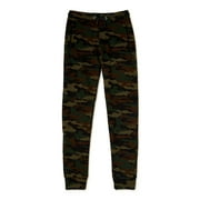 Hawk Boys' Fleece Jogger Pants with Zipper Pockets, Sizes 4-16