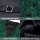 thumbnail image 5 of Conjunto de chaleco y corbata Barry.Wang de seda verde esmeralda para hombre, 5 of 5