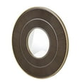 thumbnail image 6 of Gzxs 31.5" Rustic Round Wood Mirror, Circular Coastal Farmhouse Wooden Mirror for Bathroom Wall Decor, Brown, 6 of 7