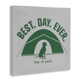 thumbnail image 3 of Stupell Industries Eclectic Best Day Camping Dog Canvas Art, 17 x 17, by Dog Is Good, 3 of 8