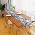 thumbnail image 2 of Yayeee Table Runner 70 inches Long Home Kitchen Dinning Party Decoration, White Streets, 2 of 7