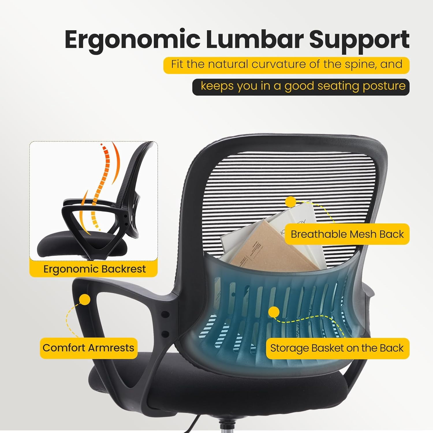 Nextay Ergonomic Tall Drafting Chair with Lumbar Support, Adjustable Mesh Office Chair with Footrest for Standing Desk & Workstation