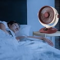 thumbnail image 4 of Dtchengua Desk Fan,Table Fan for Bedroom, 3 -Speed Digital Display, Low Noise, 360° Adjustable Tilt, Home, Office, Travel Dark Black, 4 of 9