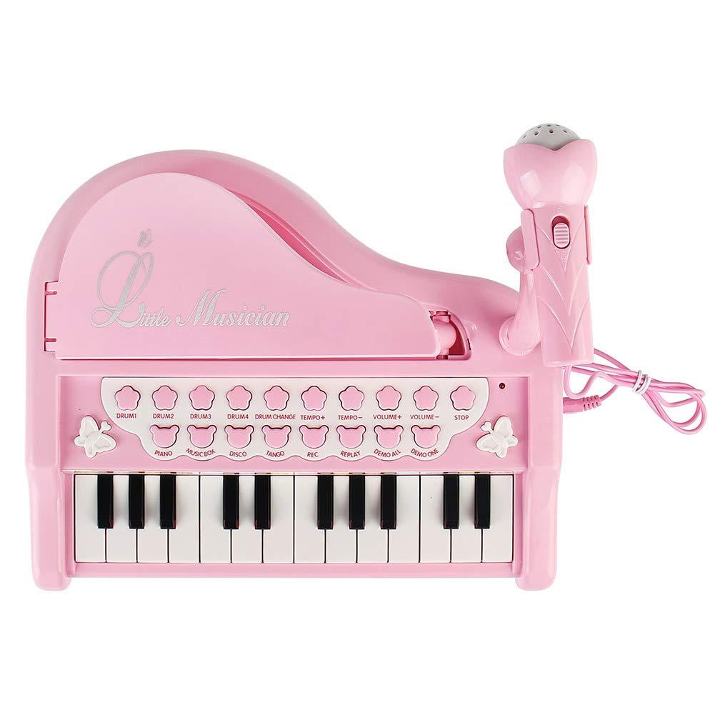 Piano Keyboard Toy for Kids 1-4 Year Old Girls First Birthday Gift 24 Keys for sale online 