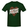 thumbnail image 5 of Mayday Parade Men'S Heart T-Shirt Black Men'S Basic Short Sleeve T-Shirt Dark Green X-Large, 5 of 5
