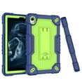 thumbnail image 6 of FIEWESEY Case for Onn 7 inch Tablet Gen 4 2024 Case Heavy Duty Built in Stand Hard Back Shell Protective Case with with Screen Protector for Onn 7 2024 Model:100135924 Tablet (Navy Blue/Green/1 PC), 6 of 7