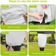 thumbnail image 3 of Set of 3 Winter Plant Covers with Drawstring and Zipper Winter Cover in Polypropylene 80g/m² Reusable Plant Protection Cover Resistant 120x180cm, 3 of 4