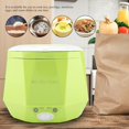 thumbnail image 2 of 250W 1.3 L Electric Portable Multifunctional Rice Cooker Food Steamer (Green), 2 of 10