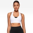 thumbnail image 4 of Sostén INGIA Halter Longline Acolchado Espalda Baja Blanco Talle S, 4 of 5
